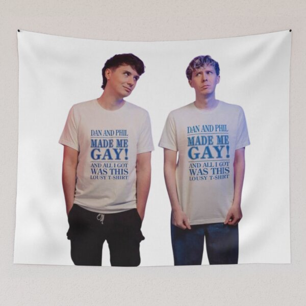 Item preview, Dan and Phil Made Me Gay  designed and sold by PhandomSHOP.