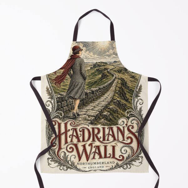 Item preview, Hadrian's Wall, Northumberland, England [Wood Engraving] designed and sold by elektronen.