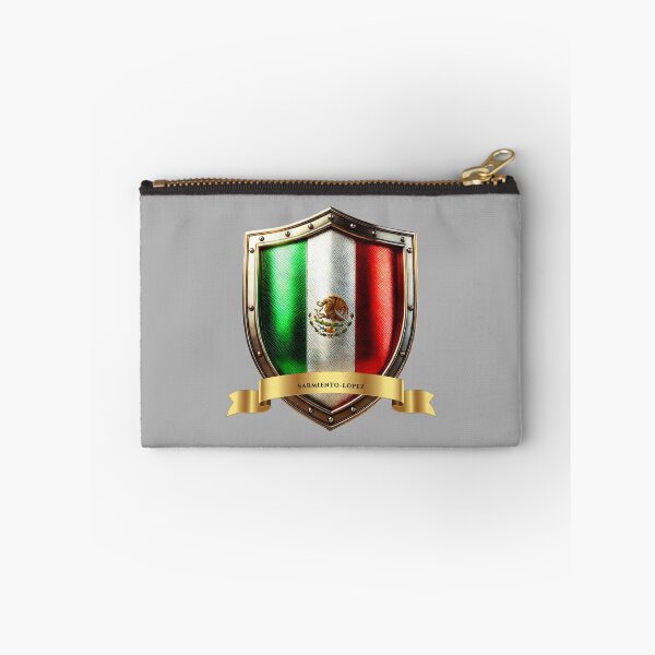Item preview, Sarmiento-Lopez Mexican Heritage Crest Shield designed and sold by Highlandkings.