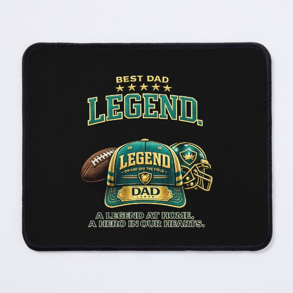 Item preview,  Dad Legend Teal Baseball Cap designed and sold by DonnaRaquel.