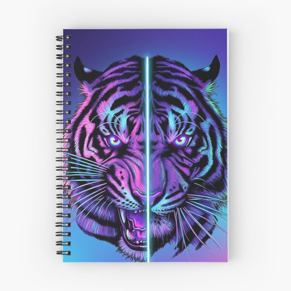Item preview, Duality Tiger Neon Nature Lgbtq+ WLW Decor Poster Print Art Comic Saying  designed and sold by Mind Space.