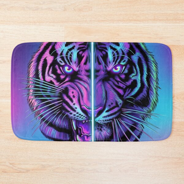 Item preview, Duality Tiger Neon Nature Lgbtq+ WLW Decor Poster Print Art Comic Saying  designed and sold by Mind Space.