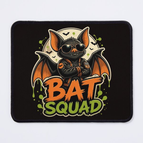 Item preview, Bat Squad Halloween Shirt Cute Flying Bat Graphic Spooky Season Costume Halloween Party Trick Or Treat Gothic Fall Design designed and sold by VectorJoy.