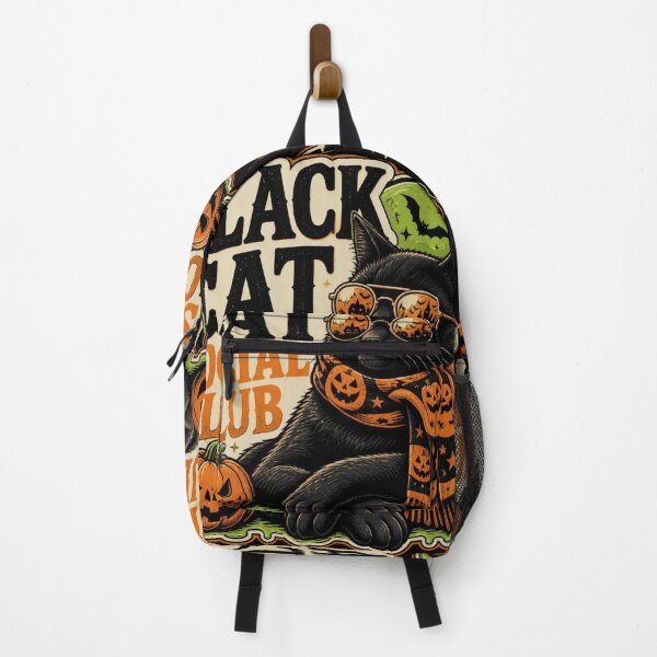 Item preview, Black Cat With Pumpkin Halloween Shirt Cute Cat Lover Spooky Season Graphic Fall Autumn Halloween Costume Trick Or Treat Design designed and sold by VectorJoy.