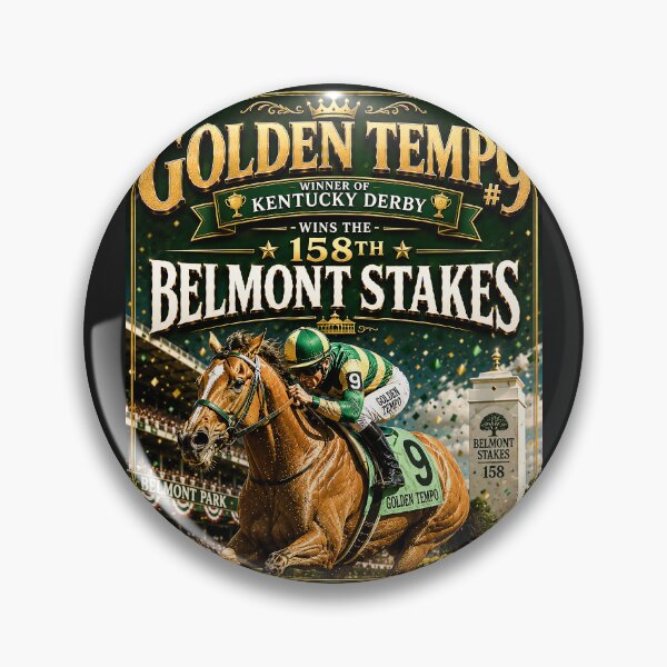 Item preview, GOLDEN TEMPO — Winner of the 158th Belmont Stakes | June 6, 2026 designed and sold by DBM Photo Art 1.