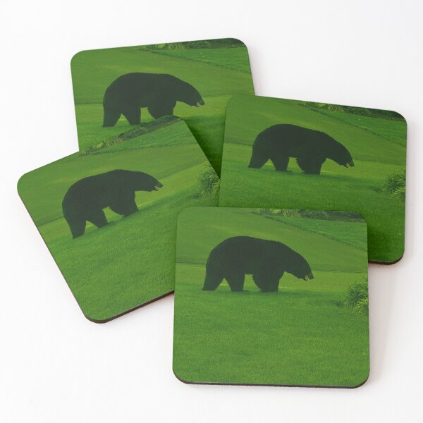 Item preview, Black Bear Strolling On Golf Course  designed and sold by PopPucks.