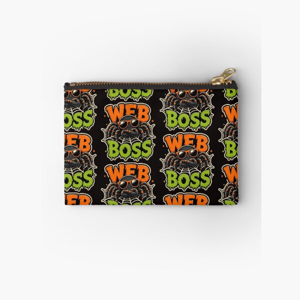 Item preview, Web Boss Halloween Spider Web Shirt Funny Spooky Season Graphic Cute Spider Halloween Costume Trick Or Treat Fall Vibes Design designed and sold by VectorJoy.
