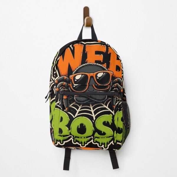 Item preview, Web Boss Halloween Spider Web Shirt Funny Spooky Season Graphic Cute Spider Halloween Costume Trick Or Treat Fall Vibes Design designed and sold by VectorJoy.