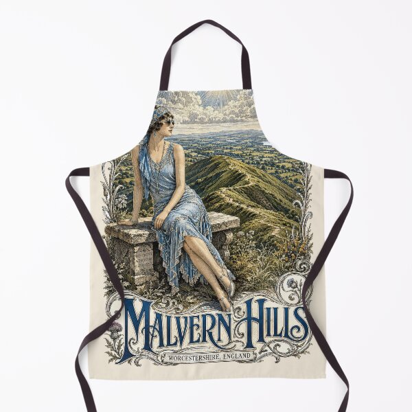 Item preview, Malvern Hills, Worcestershire, England [Wood Engraving] designed and sold by elektronen.