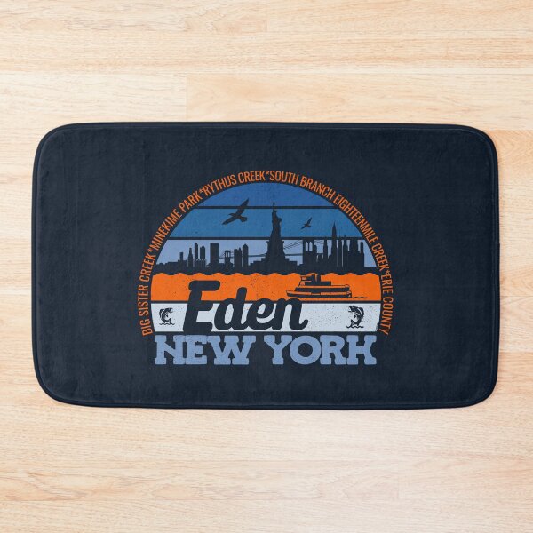 Item preview, Eden New York Sunset Retro Vintage Local Pride Logo designed and sold by CRHPOD20.