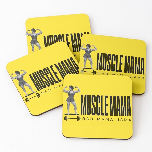 Item preview, Strong Muscle Mama Fitness Graphic Tee designed and sold by TheSnarkyShark.