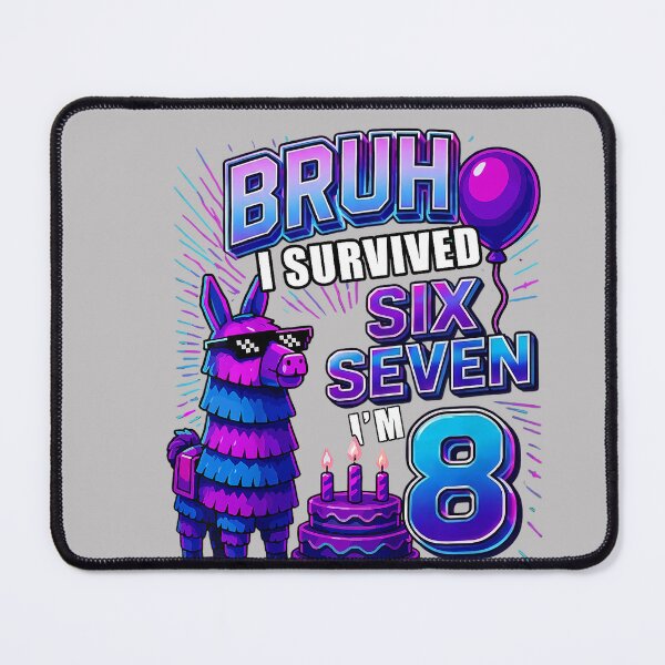 Item preview, 8th Birthday Boy 8 Year Old Gamer Funny Llama Pinata 6 7 designed and sold by MabelWells.