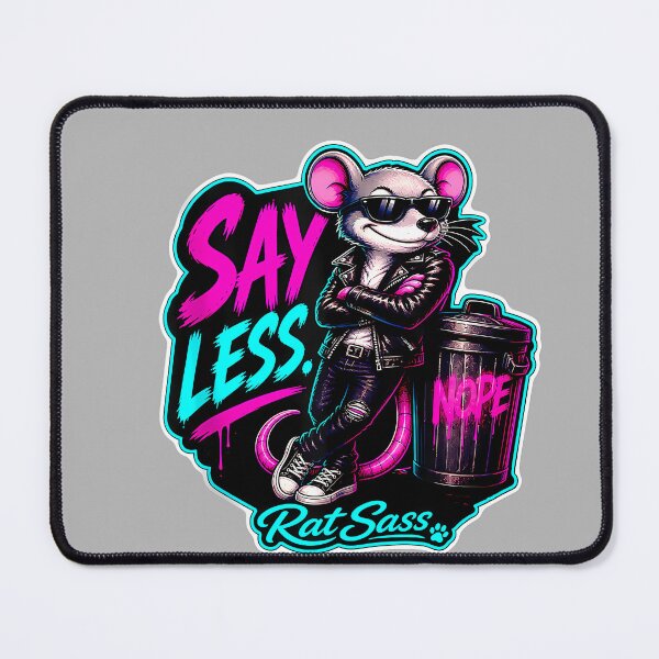 Item preview, Say Less - Attitude Sarcastic Humor Bold Streetwear Tank Top designed and sold by GreggRoss.