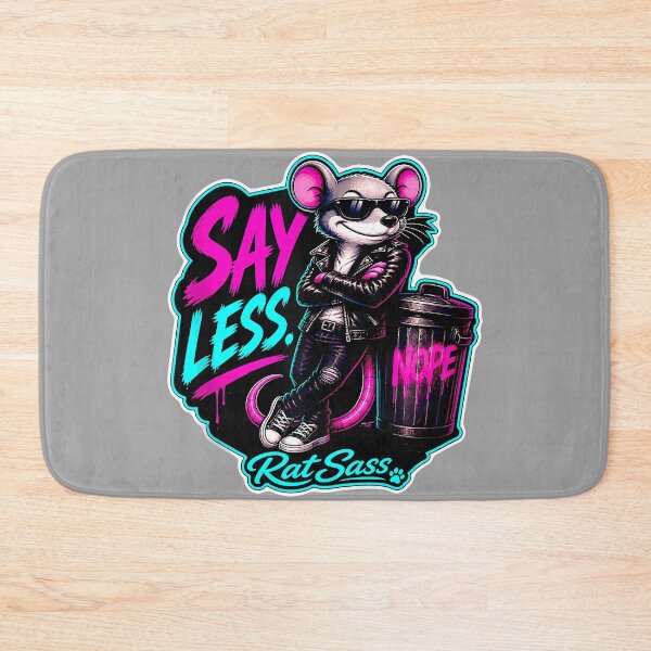 Item preview, Say Less - Attitude Sarcastic Humor Bold Streetwear Tank Top designed and sold by GreggRoss.