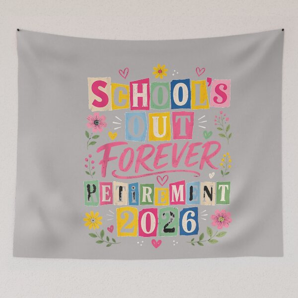 Item preview, Schools Out Forever Retirement 2026 Retired Teacher designed and sold by GreggRoss.
