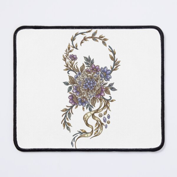 Item preview, Ornate Steampunk Floral and Crystal Arrangement designed and sold by GoldenPetalAma.