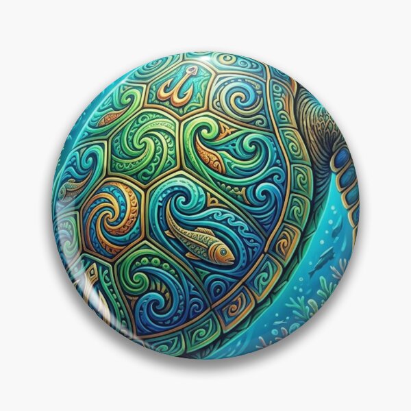 Item preview, GREEN SEA TURTLE designed and sold by likbatonboot.