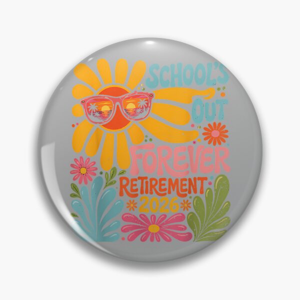 Item preview, Schools Out Forever Retirement 2026 Summer Retired Teacher designed and sold by GreggRoss.