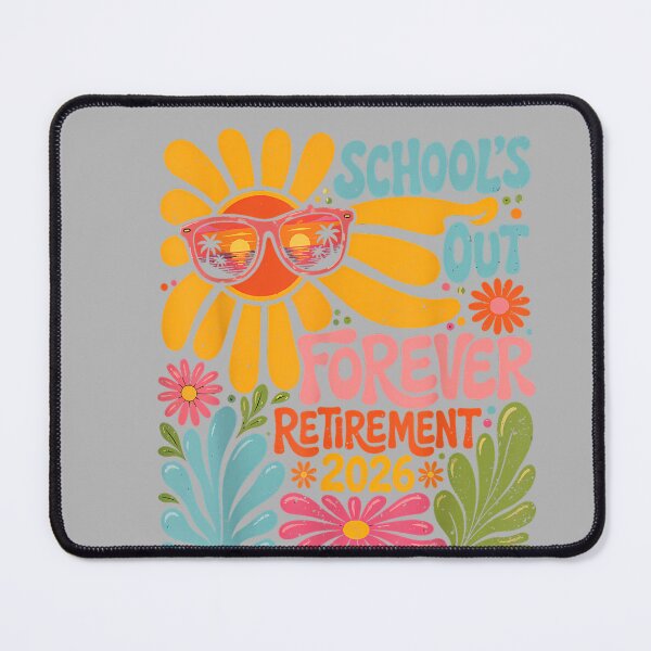 Item preview, Schools Out Forever Retirement 2026 Summer Retired Teacher designed and sold by GreggRoss.