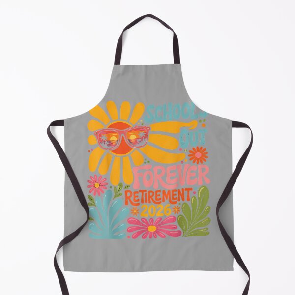 Item preview, Schools Out Forever Retirement 2026 Summer Retired Teacher designed and sold by GreggRoss.