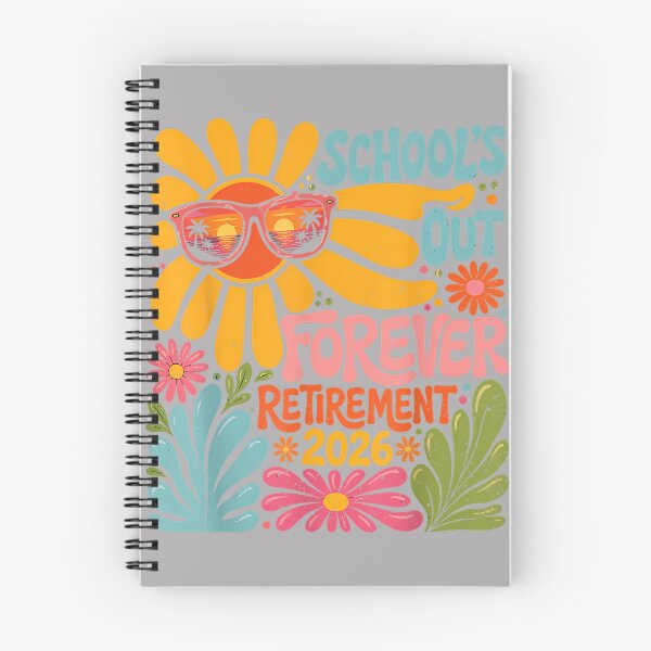 Item preview, Schools Out Forever Retirement 2026 Summer Retired Teacher designed and sold by GreggRoss.