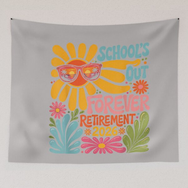 Item preview, Schools Out Forever Retirement 2026 Summer Retired Teacher designed and sold by GreggRoss.