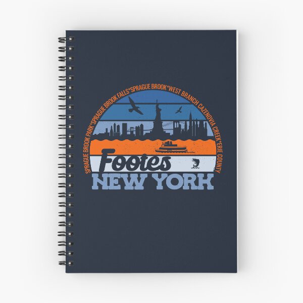 Item preview, Footes New York Sunset Retro Vintage Local Pride Logo designed and sold by CRHPOD20.