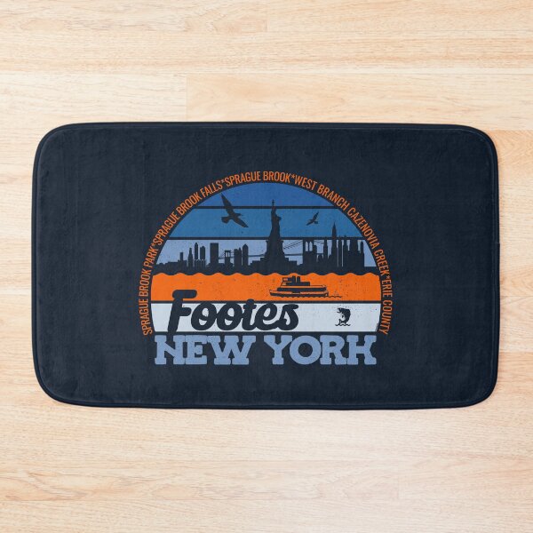 Item preview, Footes New York Sunset Retro Vintage Local Pride Logo designed and sold by CRHPOD20.