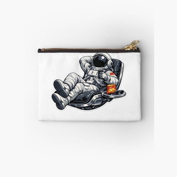 Item preview, Relaxing Astronaut Floating Lounge Chair Space Illustration designed and sold by builtforyou.