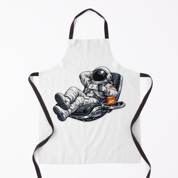 Item preview, Relaxing Astronaut Floating Lounge Chair Space Illustration designed and sold by builtforyou.