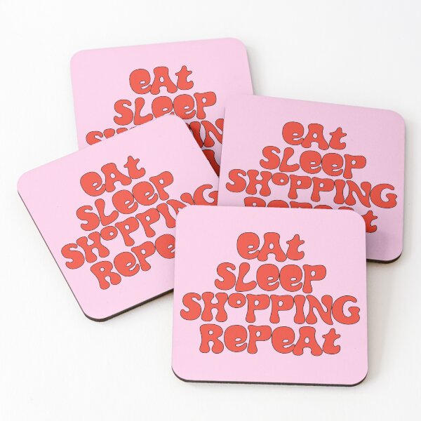 Item preview,  Eat Sleep Shopping Repeat! designed and sold by Hello Bee Bee.