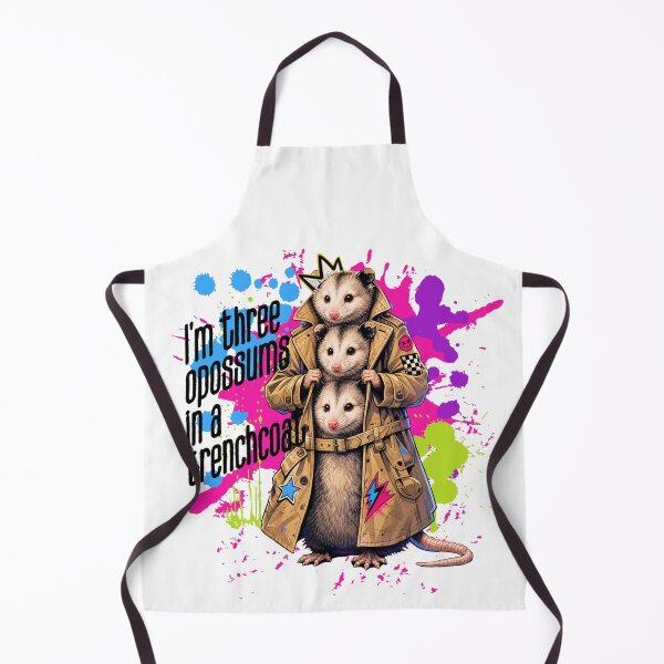 Item preview, Three opossums designed and sold by chaosqueenrach.