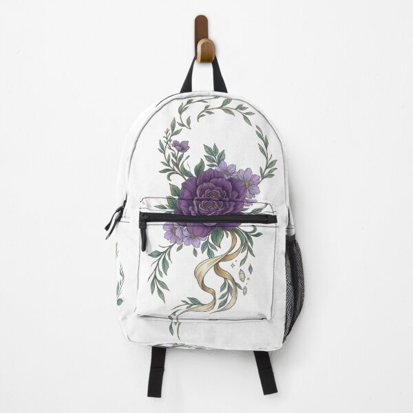 Item preview, Elegant Deep Purple Rose Floral Illustration. designed and sold by GoldenPetalAma.