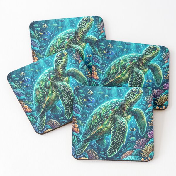 Item preview, GREEN SEA TURTLE designed and sold by likbatonboot.