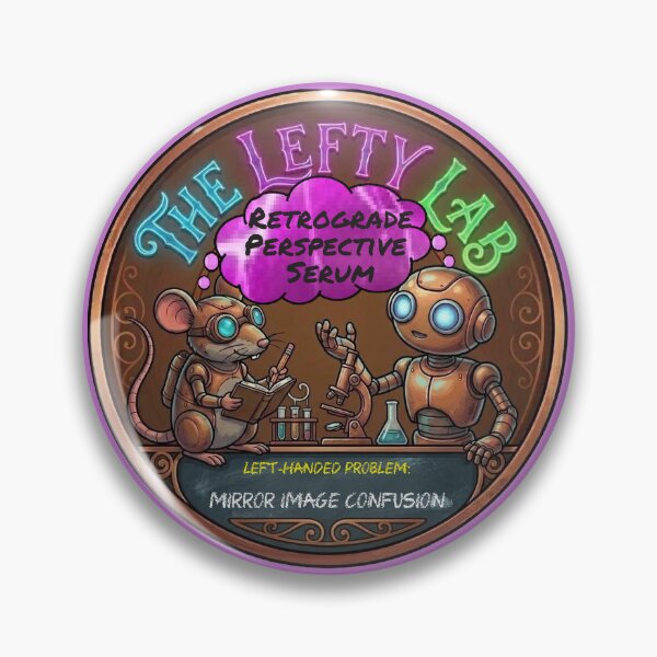 Item preview, Left-Handed Problem: Retrograde Perspective Serum Solution designed and sold by TheLeftyLab.