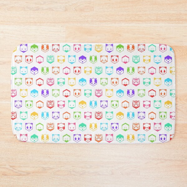 Item preview, Honeycomb Animals Rainbow designed and sold by animinimal.