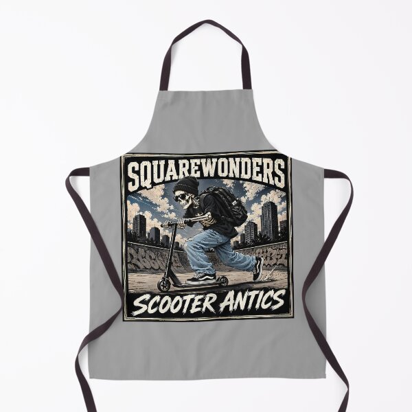 Item preview, Scooter Antics Skeleton Rider – Urban Streetwear Graphic designed and sold by GreggRoss.