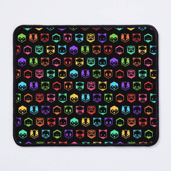 Item preview, Honeycomb Animals Rainbow - Dark designed and sold by animinimal.