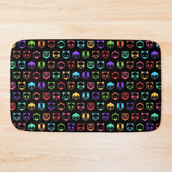 Item preview, Honeycomb Animals Rainbow - Dark designed and sold by animinimal.
