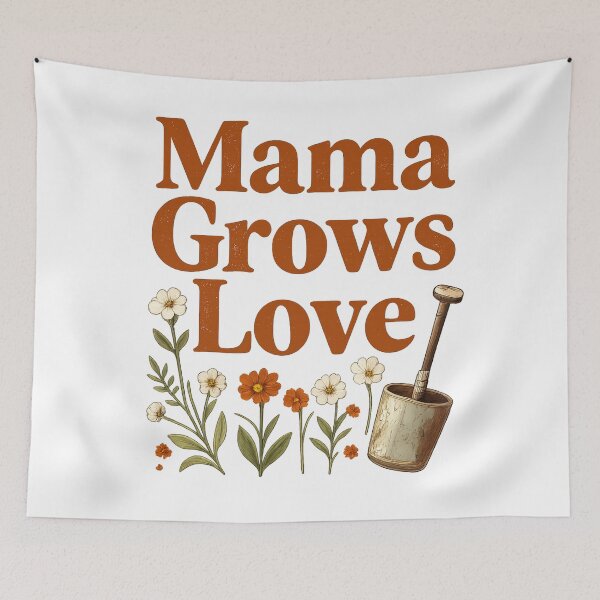 Item preview, Mama Grows Love designed and sold by LuloCreative.