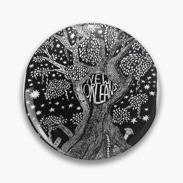 Item preview, A New Orleans Tree Hand Drawn designed and sold by hogelstick.