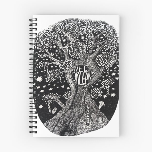 Item preview, A New Orleans Tree Hand Drawn designed and sold by hogelstick.