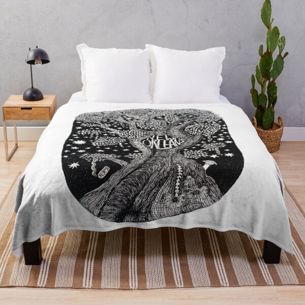 Item preview, A New Orleans Tree Hand Drawn designed and sold by hogelstick.