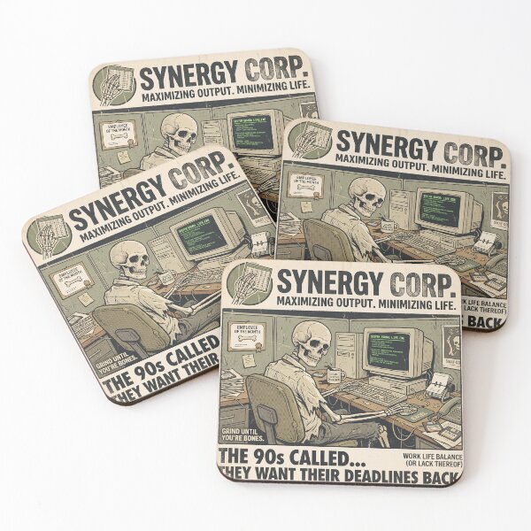 Item preview, Working Hardly Alive Office Humor Design designed and sold by Dream Capsules.