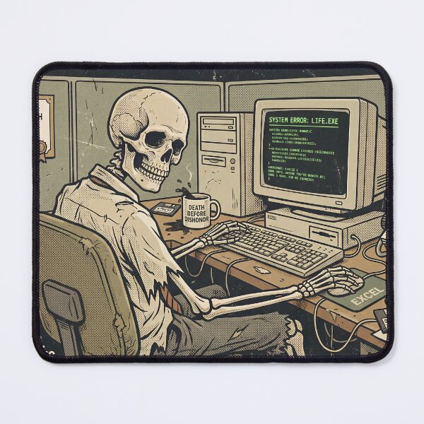 Item preview, Working Hardly Alive Office Humor Design designed and sold by Dream Capsules.