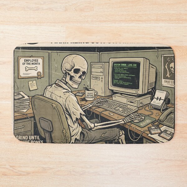 Item preview, Working Hardly Alive Office Humor Design designed and sold by Dream Capsules.