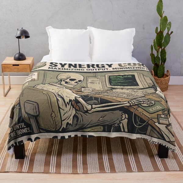 Item preview, Working Hardly Alive Office Humor Design designed and sold by Dream Capsules.