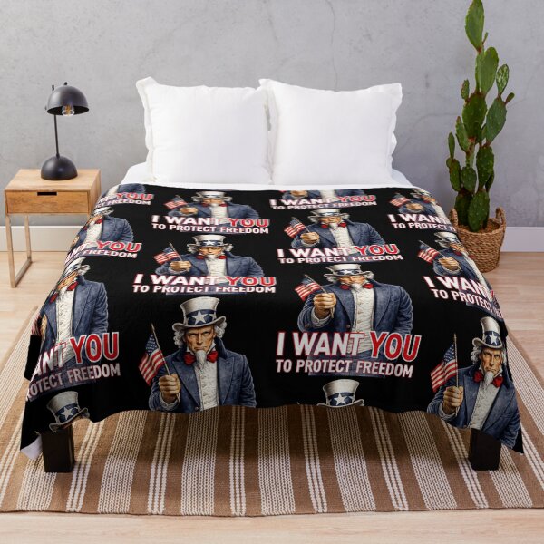 Item preview, Patriotic Uncle Sam Americana American Flag Freedom July 4th designed and sold by TheTrendsDesk.