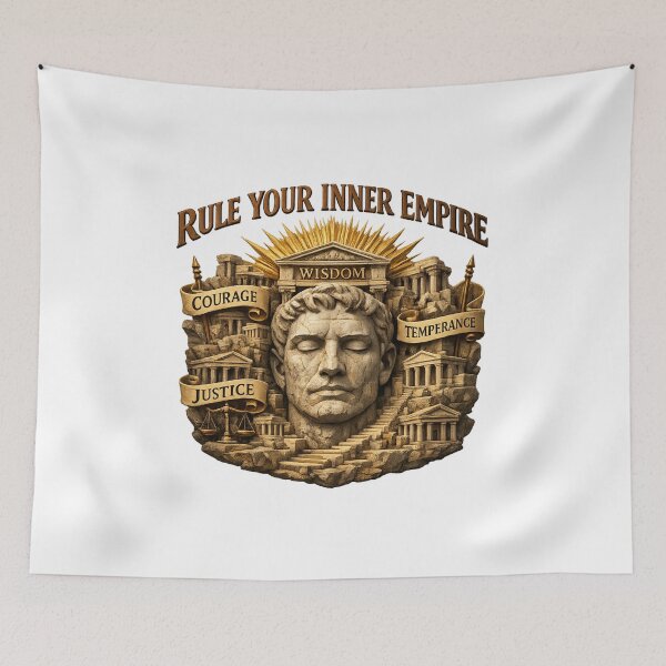 Item preview, Stoic Virtues Inner Empire Design designed and sold by Dresut.