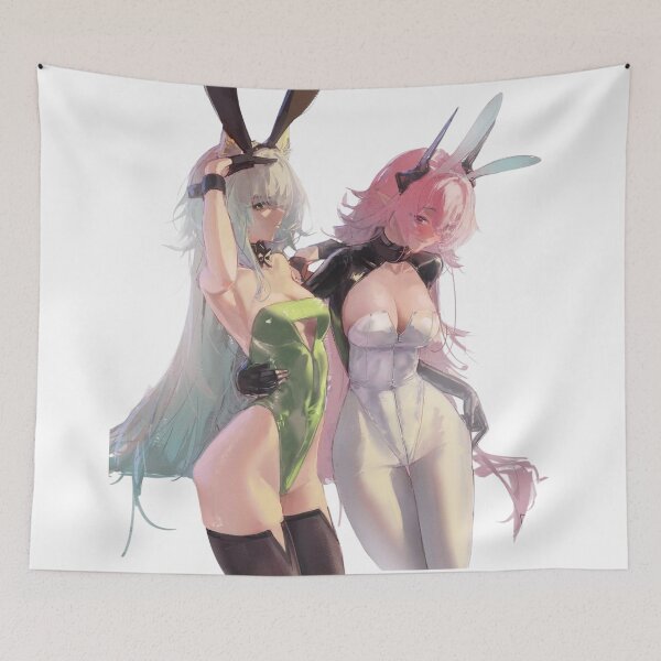 Item preview, Kal'tsit and Theresa Bunny Suits Arknights designed and sold by KomiArts.